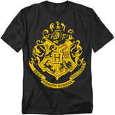 Harry Potter Hogwarts Crest Men's 18/1 Cotton Short-Sleeve T-Shirt